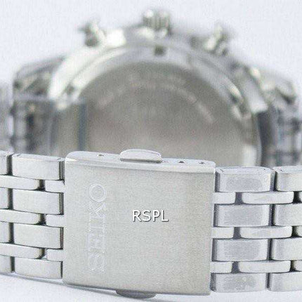 Seiko Quartz Chronograph Tachymeter SND717 SND717P1 SND717P Men's Watch