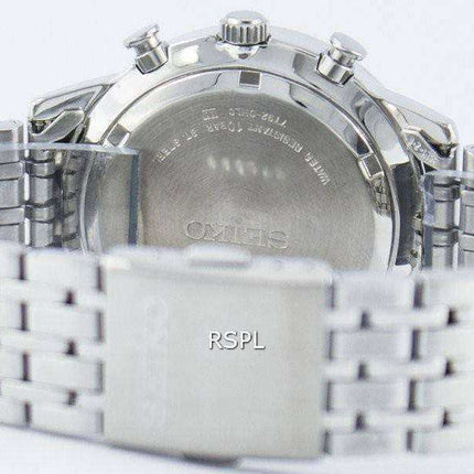 Seiko Quartz Chronograph Tachymeter SND717 SND717P1 SND717P Men's Watch