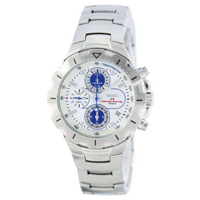 Seiko F1 Honda Racing Team Quartz Chronograph SND731 SND731P1 SND731P Men's Watch