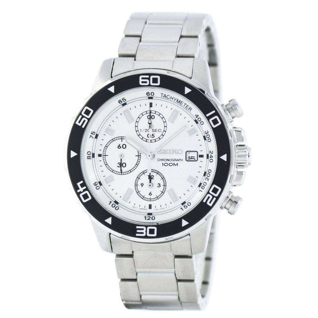 Seiko Quartz Chronograph Tachymeter SND797 SND797P1 SND797P Men's Watch