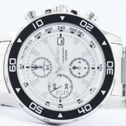 Seiko Quartz Chronograph Tachymeter SND797 SND797P1 SND797P Men's Watch