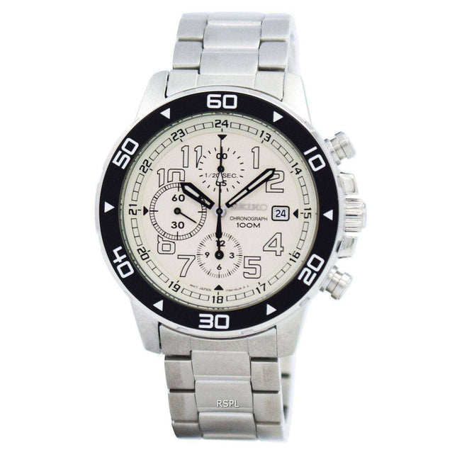 Seiko Chronograph Tachymeter SNDA05 SNDA05P1 SNDA05P Men's Watch