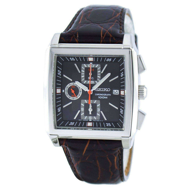 Seiko Quartz Chronograph SNDA09 SNDA09P1 SNDA09P Men's Watch