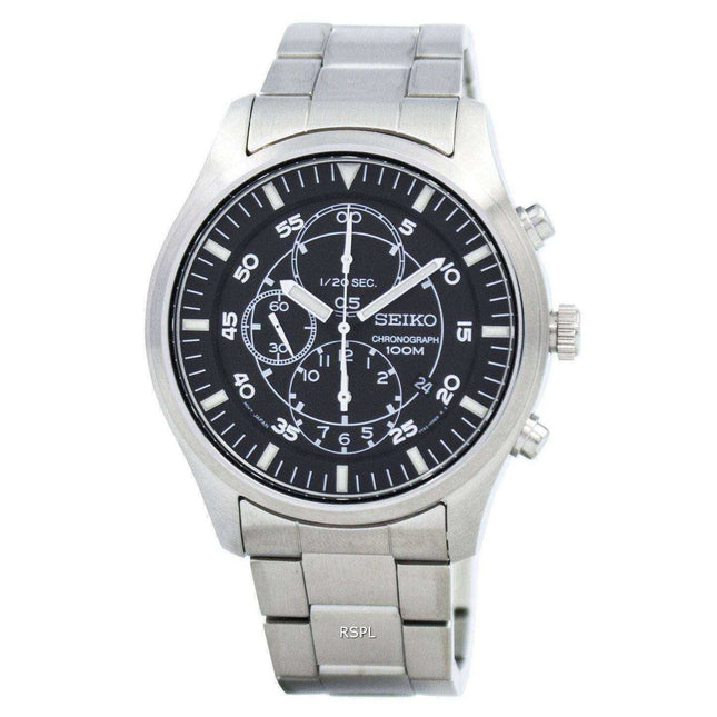Seiko Military Chronograph SNDA19 SNDA19P1 SNDA19P Men's Watch