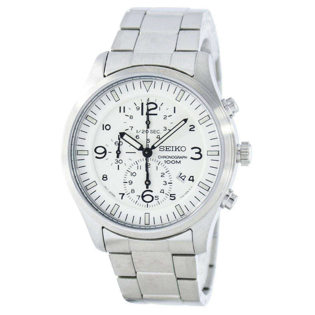Seiko Chronograph Quartz SNDA23 SNDA23P1 SNDA23P Men's Watch