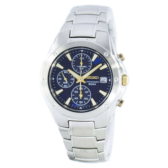 Seiko Quartz Chronograph SNDB01 SNDB01P1 SNDB01P Men's Watch