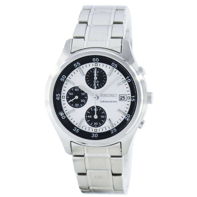 Seiko Quartz Chronograph SNDB09 SNDB09P1 SNDB09P Men's Watch