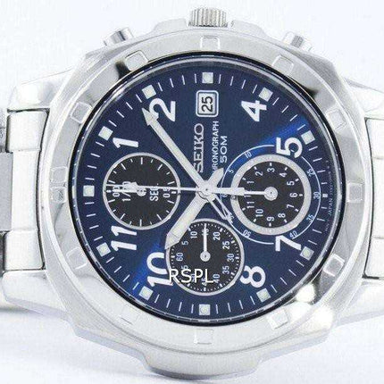 Seiko Quartz Chronograph SNDB37 SNDB37P1 SNDB37P Men's Watch