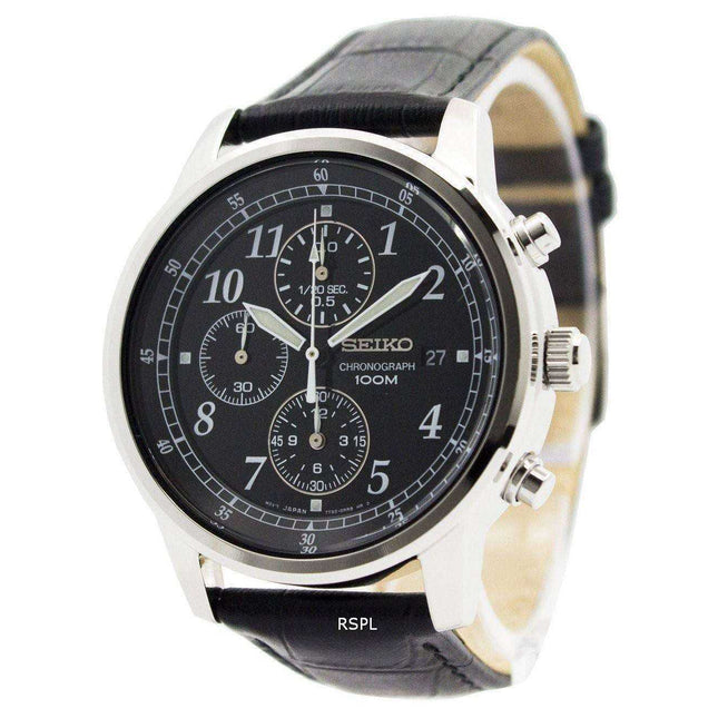 Seiko Chronograph SNDC33 SNDC33P1 SNDC33P Quartz Men's Watch
