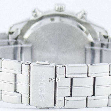Seiko Quartz Chronograph Tachymeter SNDC37 SNDC37P1 SNDC37P Men's Watch