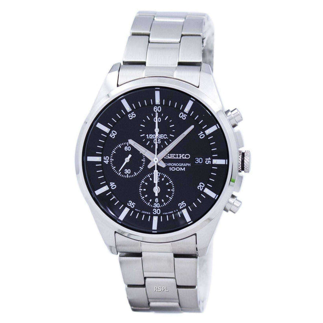 Seiko Chronograph Quartz SNDC81 SNDC81P1 SNDC81P Men's Watch