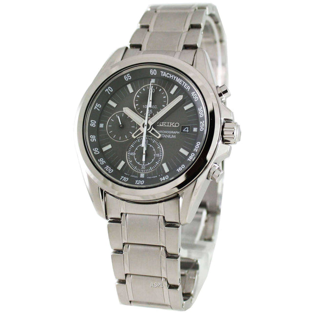 Seiko Titanium Chronograph Sports SNDC91P1 Mens Watch