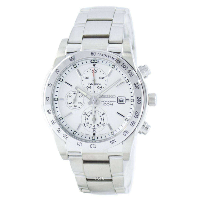 Seiko Quartz Chronograph Tachymeter SNDD03 SNDD03P1 SNDD03P Men's Watch