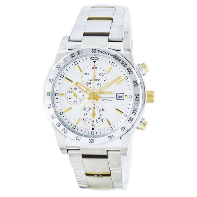 Seiko Quartz Chronograph Tachymeter SNDD07 SNDD07P1 SNDD07P Men's Watch