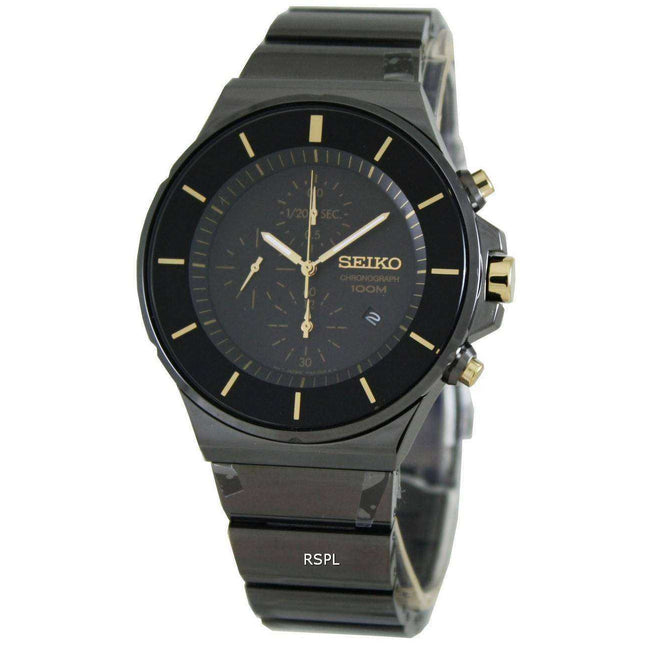 Seiko Quartz Chronograph SNDD57P1 SNDD57 SNDD57P Mens Watch