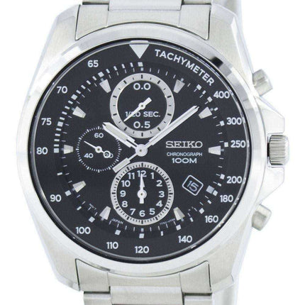 Seiko Quartz Chronograph Tachymeter SNDD63 SNDD63P1 SNDD63P Men's Watch