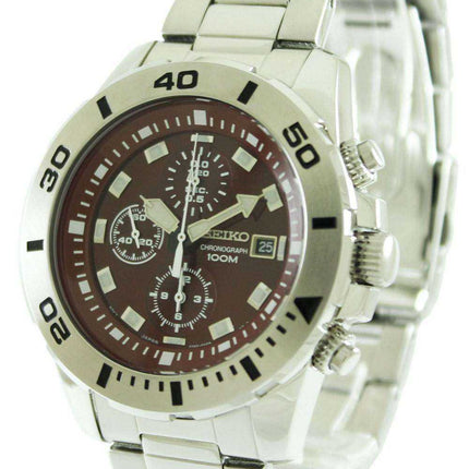 Seiko Chronograph SNDE15P1 SNDE15P Mens Watch