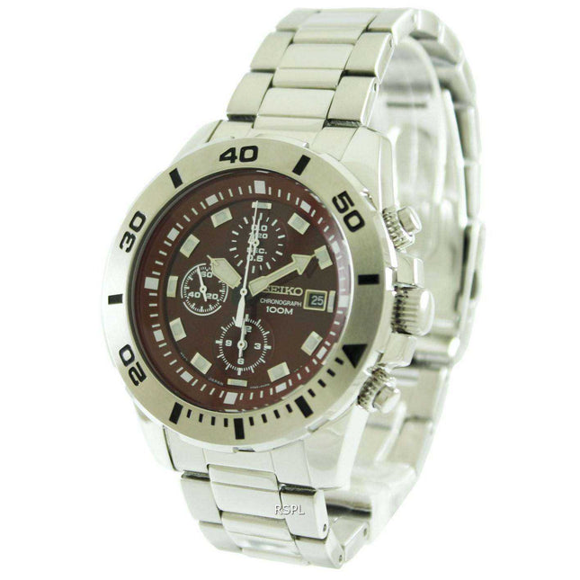 Seiko Chronograph SNDE15P1 SNDE15P Mens Watch