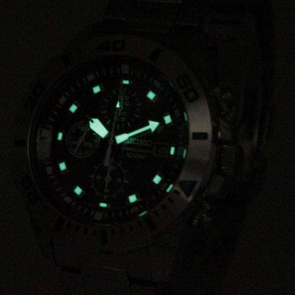 Seiko Chronograph SNDE15P1 SNDE15P Mens Watch