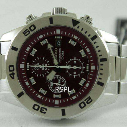 Seiko Chronograph SNDE15P1 SNDE15P Mens Watch