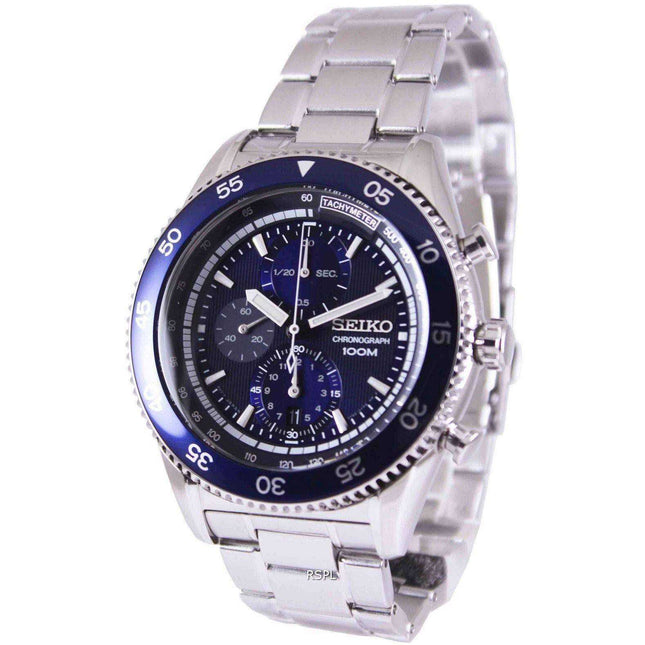 Seiko Chronograph Tachymeter 100M SNDG55P1 SNDG55P Mens Watch