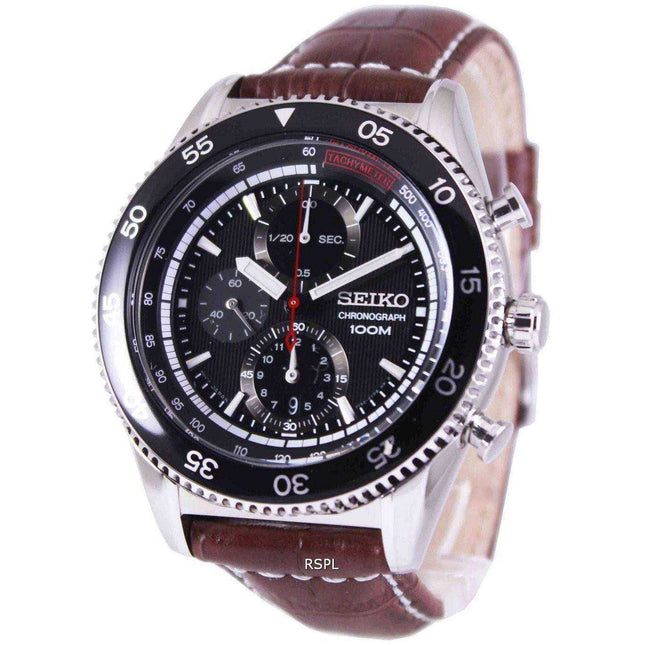 Seiko Chronograph Tachymeter 100M SNDG57P2 Mens Watch