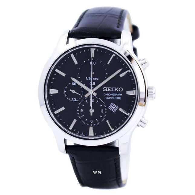 Seiko Chronograph Quartz Sapphire SNDG69 SNDG69P1 SNDG69P Mens Watch