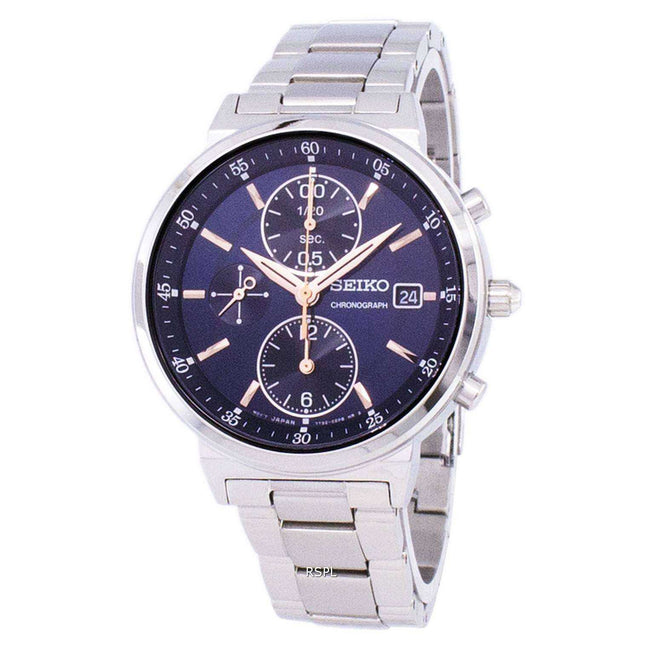 Seiko Chronograph Quartz SNDV21 SNDV21P1 SNDV21P Women's Watch