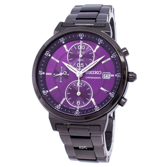 Seiko Chronograph Quartz SNDV25 SNDV25P1 SNDV25P Women's Watch