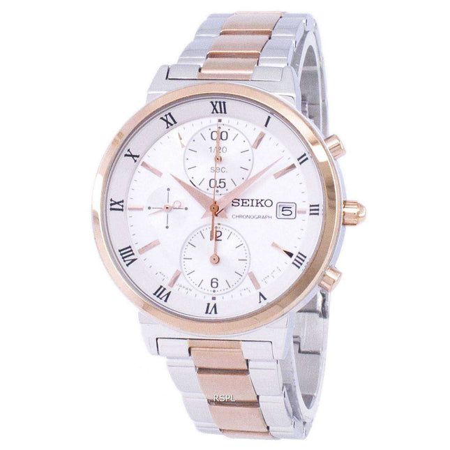 Seiko Chronograph Quartz SNDV32 SNDV32P1 SNDV32P Women's Watch