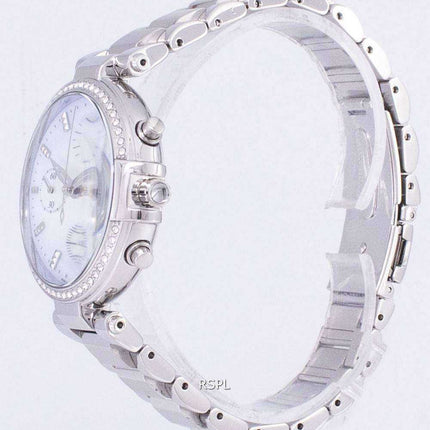 Seiko Chronograph Quartz Diamond Accent SNDV39 SNDV39P1 SNDV39P Women's Watch