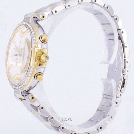 Seiko Chronograph Quartz Diamond Accent SNDV42 SNDV42P1 SNDV42P Women's Watch
