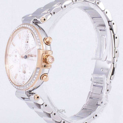 Seiko Chronograph Quartz Diamond Accent SNDV44 SNDV44P1 SNDV44P Women's Watch