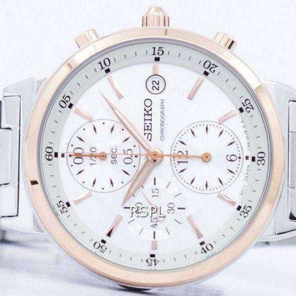 Seiko Neo Classic Chronograph Quartz SNDW48 SNDW48P1 SNDW48P Women's Watch