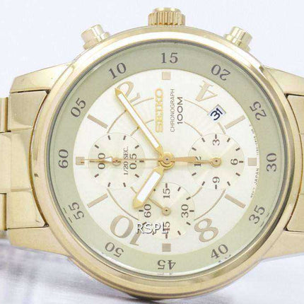 Seiko Chronograph Quartz SNDW84 SNDW84P1 SNDW84P Women's Watch