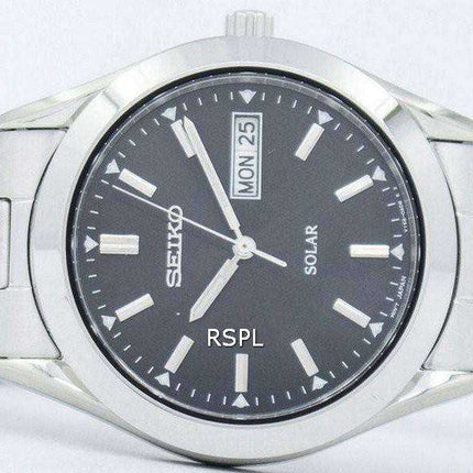 Seiko Solar Quartz SNE039P1 SNE039 SNE039P Mens Watch
