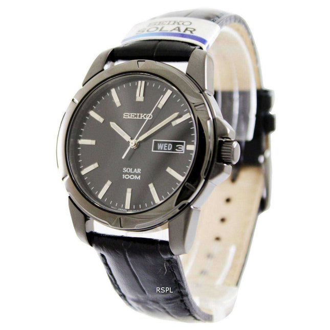 Seiko Solar SNE097 SNE097P1 SNE097P Men's Watch