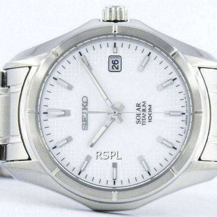 Seiko Solar Titanium SNE139 SNE139P1 SNE139P Men's Watch