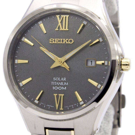 Seiko Solar Titanium Power Reserve SNE409P1 SNE409P SNE409 Men's Watch
