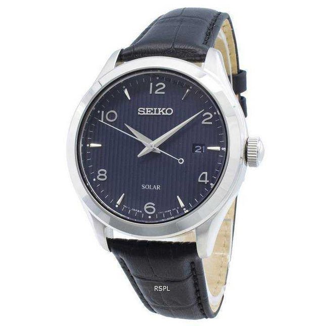 Seiko Solar SNE491 SNE491P1 SNE491P Quartz Men's Watch