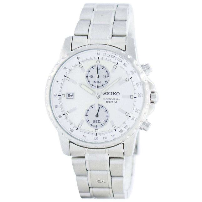 Seiko Chronograph Quartz Tachymeter SNN063 SNN063P1 SNN063P Men's Watch