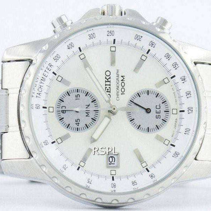Seiko Chronograph Quartz Tachymeter SNN063 SNN063P1 SNN063P Men's Watch