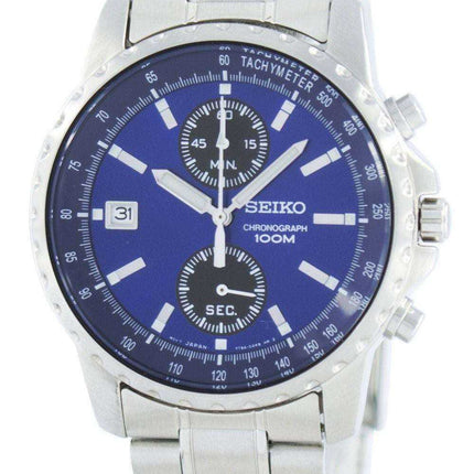 Seiko Chronograph Quartz Tachymeter SNN067 SNN067P1 SNN067P Men's Watch