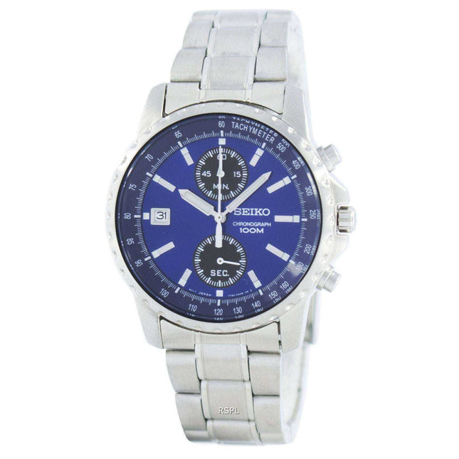 Seiko Chronograph Quartz Tachymeter SNN067 SNN067P1 SNN067P Men's Watch