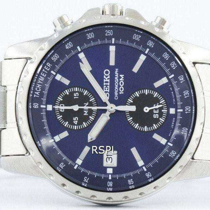 Seiko Chronograph Quartz Tachymeter SNN067 SNN067P1 SNN067P Men's Watch