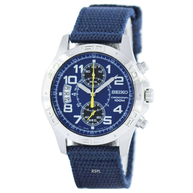 Seiko Chronograph Quartz Telemeter SNN105 SNN105P1 SNN105P Men's Watch