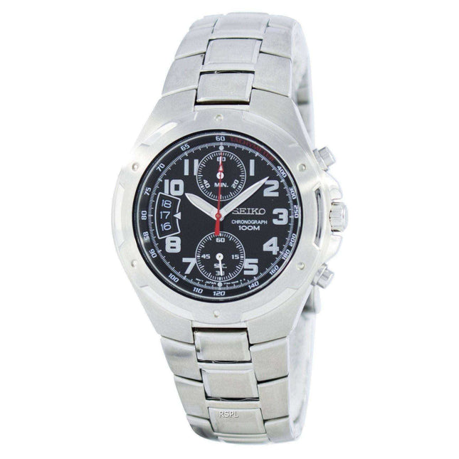 Seiko Chronograph Quartz Tachymeter SNN137 SNN137P1 SNN137P Men's Watch