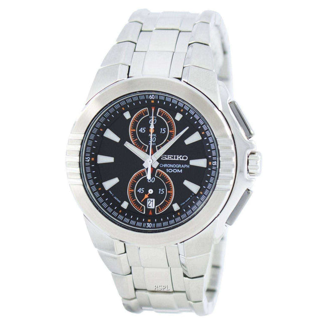 Seiko Chronograph Quartz SNN145 SNN145P1 SNN145P Men's Watch