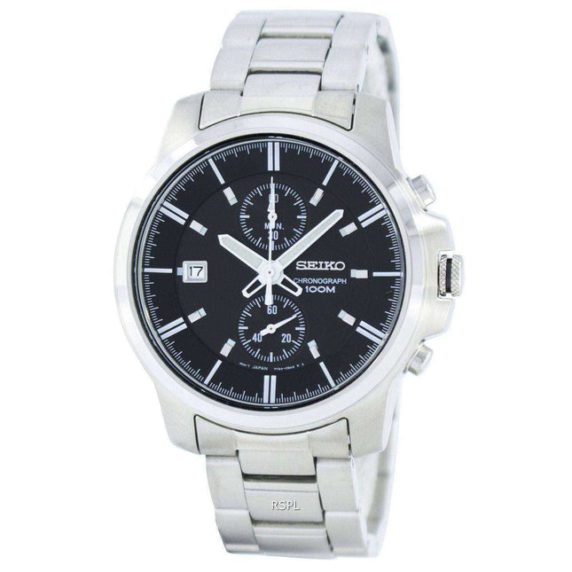 Seiko Chronograph Quartz SNN163 SNN163P1 SNN163P Men's Watch