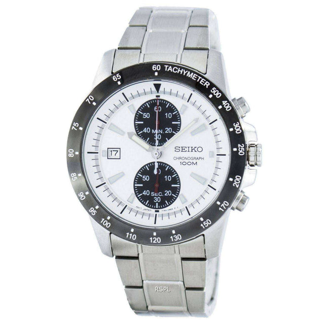 Seiko Chronograph Quartz Tachymeter SNN187 SNN187P1 SNN187P Men's Watch
